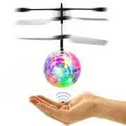 USB Rechargeable Flying Toy Ball Infrared Induction for Kids Colorful Flying Drone