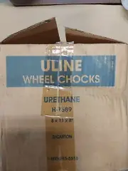 Uline H-1589 Wheel Chocks 8x11x8"