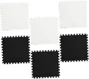 HAWILLOSCH 6Pcs Interlocking Floor Mats Soft Household Cushions for Bedroom Gym Easy to Absorbing Modern Design Warm Comfort