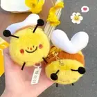 Stuffed Animal Cockroach Plush Doll Wings Will Move Bee Keychain Children Toy