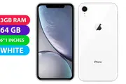 Apple iPhone XR (64GB, White) - Grade (Excellent)