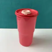 Tupperware 30oz Tumbler Pink Tabletop Tumbler ThirstQuake with seal