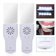 2 Dental Occlusal Mirror Fog Free LED Intra Oral Photo System Reflector 4Mirror