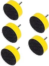 Alipis 5pcs Grinding Disc Sanding Tools Sand Pads Handheld Sanding Disc Sander Polish Flexible Sanding Disc Grinder Sanding Discs Polishing Disc Polishing Grinding Tools Yellow Plastic