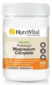 Nutrivital Premium Magnesium Complete | 200 tablets