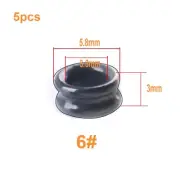 Guides Ring 3/4/5/6 5pcs Ceramic Ring DIY Rod Repair Kit Self-contained Groove