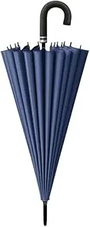 24 Bone Long Handle Umbrellas Creativity Flowering in Water Large Umbrella Reinforcement Windproof Parasols Sun Rain Umbrellas