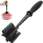 Meat Chopper,Handheld Heat Resistant Meat Chopper with Non-Slip Handle,Multifunctional Hamburger Chopper, Ground Meat Masher, Mix Chopper,Masher Tool for Home Kitchen
