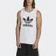 Adidas Trefoil Tank [IA4808] 男 背心 亞洲版 運動 休閒 經典 三葉草 棉質 舒適 白