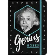 Nostalgic Art A5 Notebook Einstein Genius Notes Stationery Diary w/ Hard Cover