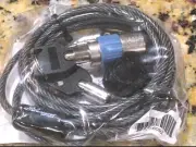 Brand New Brenthaven Laptop Cable security Lock 4100 * 2 Keys Computer Notebook