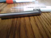 .250" 1/4" 100 DEGREE SINGLE FLUTE CARBIDE COUNTERSINK