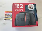 Nintendo Switch 2 + Mario Kart World Console Bundle 12Month NSO+Expansion Pack !