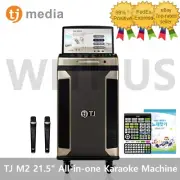 TJ Media M2 21.5" Premium All-in-one Karaoke Machine 1TB+Mic+Remote+Book 220V