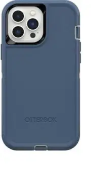 NEW Case For iPhone 15 Pro OtterBox Defender Series + Belt Clip - Blue White