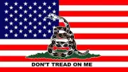 (Lot of 2) 3x5 USA Flag Don't Tread On Me Flag Gadsden American Flag Quality