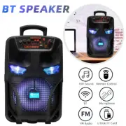 Rechargeable Portable Bluetooth Stereo Sound Speaker with Subwoofer w Microphone