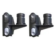 2PCS Storage Holder Bracket Head for Dyson DC58 DC59 DC62 V6 DC35 DC45 Vacuum Cleaner Brushes Parts Accessories 2