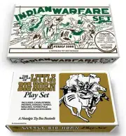 Marx "Indian Warfare " OR "The Battle of Little Big Horn" Play Set Box