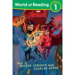 WORLD OF READING LEVEL 1: THIS IS DOCTOR STRANGE AND SCARLET WITCH/MARVEL PRESS BOOK GROUP【三民網路書店】