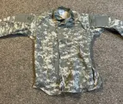 USED ARMY COAT ACU DIGITAL COMBAT UNIFORM SHIRT 50/50 MATERIAL UCP JACKET TOP