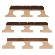 1 piece 4/5/6 Strings Maple Ebony Standard Banjo Bridge, Wooden Banjo Saddle