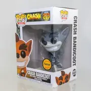 Funko POP! Games Vinyl Figure - CRASH BANDICOOT (Black & White) #273 *Chase* *NM