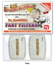 BEST DAD AWARD FART FILTER Joke Father Birthday Gift CHERRY SCENT - AIR PM2.5