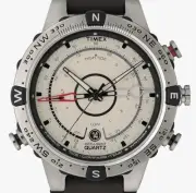 Timex Men's Intelligent Quartz Tide Temp Compass Silicone Strap Watch