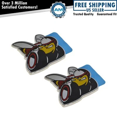 OEM Front Fender Scat Pack Bee Emblem Pair Set of 2 for Dodge Challenger Mopar