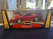 Burago 1/18 Scale Model Cod.30395 Porsche GT3 Strasse - Red New Italy Made