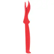 7 1/2'' inch Red Seafood Sheller