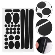 3 Pcs Bike Protector Frame Chainstay Stickers Film Protective Bicycle Safety