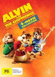 Alvin and The Chipmunks 4 Pack DVD