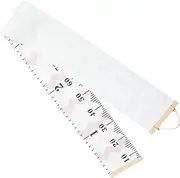 Abaodam Kids Growth Chart Canvas Height Measuring Chart Height Wall Chart Canvas Hanging Ruler for Children Room