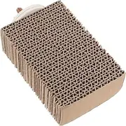 FUTUREORYY Bird Perch Platform Corrugated Paper for Budgies Parrots Cockatiels Durable Easy Install Bird Cage Accessories