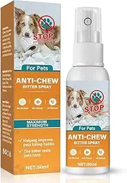 Anti Chew Spray for Dogs, Pet Corrector Spray for Dogs, No Chew Deterrent Repellent for Behavior Training Indoor & Outdoor