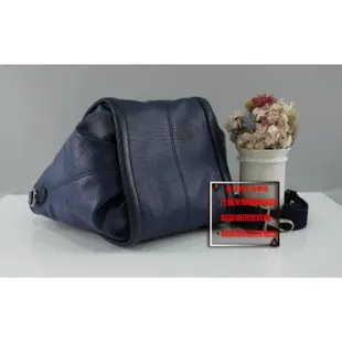 優買二手精品名牌店 TODS GBAG 藍色防水布 小款 肩背包斜背包手提包 出清特價