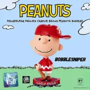 CHARLIE BROWN Philadelphia Phillies Peanuts Bighead Exclusive MLB Bobblehead