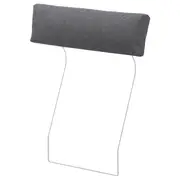 VIMLE headrest, Gunnared medium grey