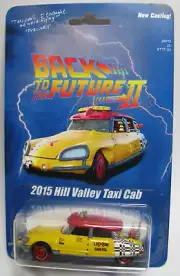 Back to the Future II 2015 Hill Valley Luxor Taxi 1/64 Scale Custom Hot Wheels