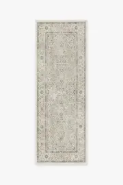 | Machine Washable Runner Rug 75' x 215' | Kamran Ivory Opal Rug | Ruggable
