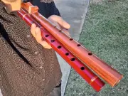 2 NATIVE AMERICAN STYLE FLUTE $475 RETAIL ANDEAN QUENA PRO TUNED SALE NEW