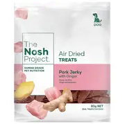 Nosh Air Dried Treat Pork Jerky with Ginger 80g