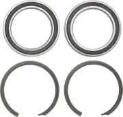 Wheels Manufacturing BB30 ABEC-3 Bearing and Clip Kit 2 Sealed Bearings