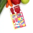 2 Piece Kids Knife & Peeler Set - Kiddies Food Kutter & Safety Food Peeler set