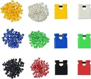Miayon Jumper Caps Kit, 600PCS 2.54mm Short Circuit Cap Jumper Bridge Plug for Arduino Raspberry Pi PCB PC DVD HDD