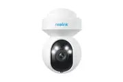 Reolink 4K PTZ PoE Security Camera With Auto Tracking, 3X Optical Zoom, Color Night Vision, E1 Outdoor PoE