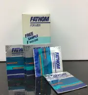 Fathom Cologne for men Sample x49 by MEM company, As pictured !