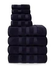 Vivendi Infinity Zero Twist 8pc Towel Set